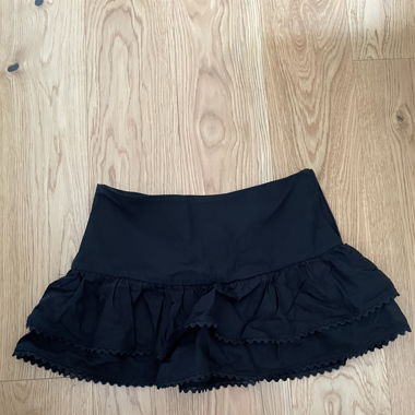 Mini mini black skirt - Zara 
