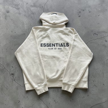 Original Fear of God - Essentials Hoodie Cream