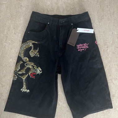 ED Hardy Jorts mit Muster