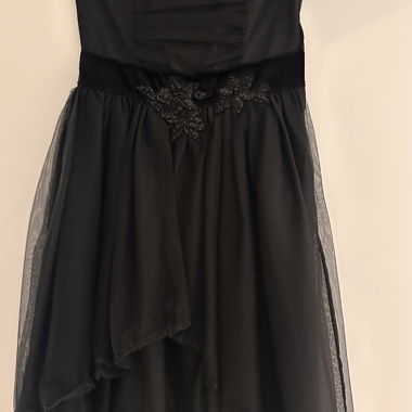 Black Tulle Dress from the 2000s Gr. 38