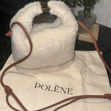 Borsa a tracolla bouclé Polene
