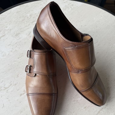 Louboutin Brown Leather Shoes