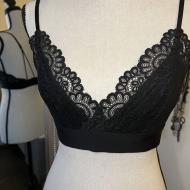Black Lace Bralette