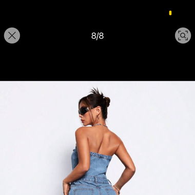 Combinaison en jeans jamais porter 