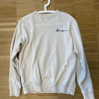 Weisser Sweatshirt Pullover