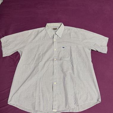 Camicia a maniche corte a quadri BRICE