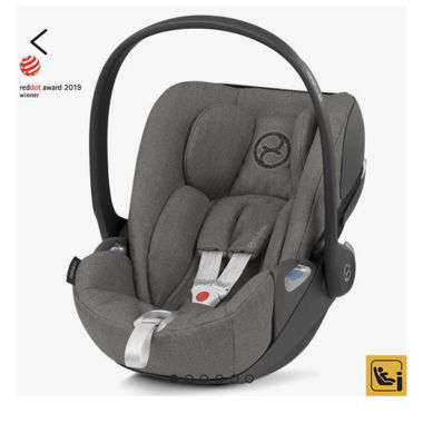Siège Cybex Cloud Z iSize Plus SoHo Grey et base Z