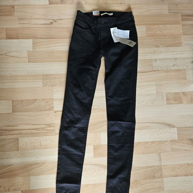  71 SKINNY - Jeans Skinny Fit - black denim