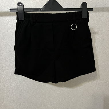 Short noir élégant pour l'été, taille S!