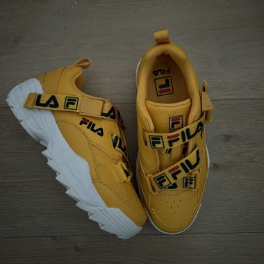 Fila yellow sneakers, size EU 36.5