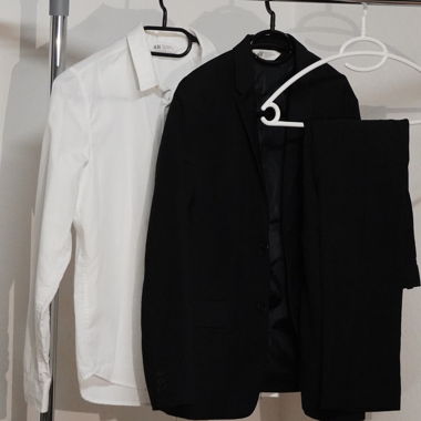 H&M Kids Suit Set Black Size 152 - Very Good