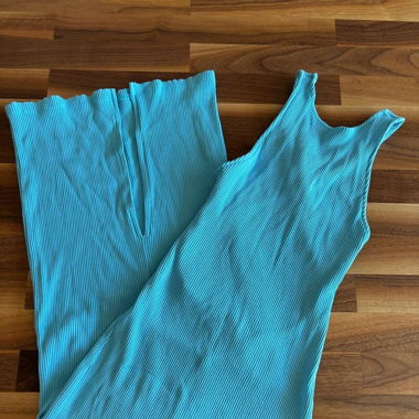 H&M Midi Kleid / Blau