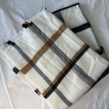 Checked Scarf
