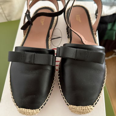 REDValentino Black Espadrilles Gr. 39