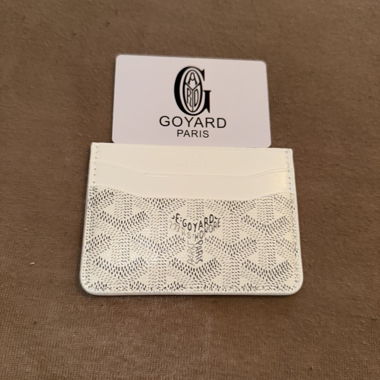 Porta carte Goyard bianco