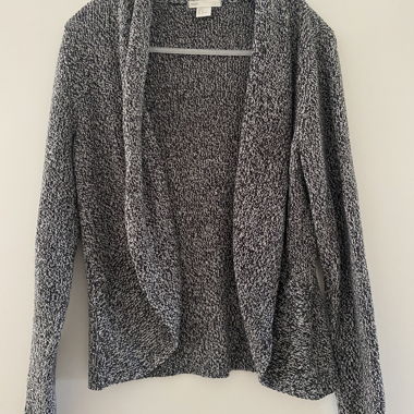 Cardigan grigio mélange