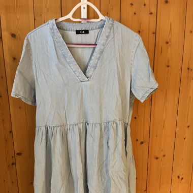 Kleid in Jeansoptik