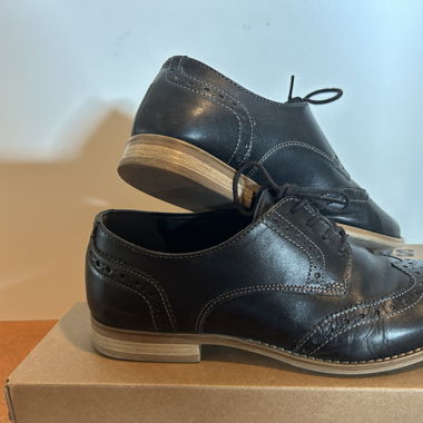 Schwarze Schnürstiefel Pier One 38