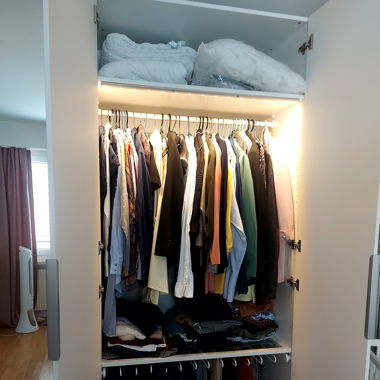 White Pax wardrobe 800 CHF