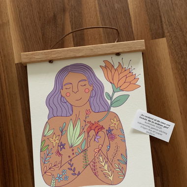 Kunstdruck inklusive aufhänger / Fine art print