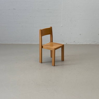 Kinderstuhl aus Holz, 1990er Jahre