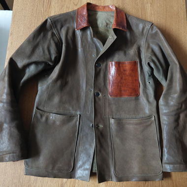 Leder Jacke von Dukes