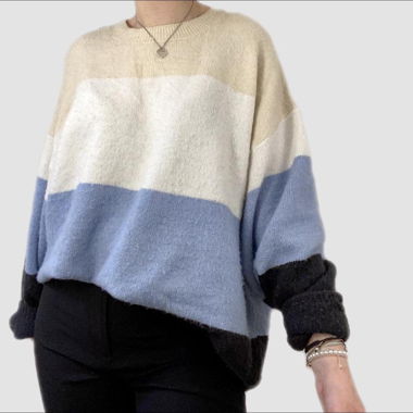 Oversized strick pulli