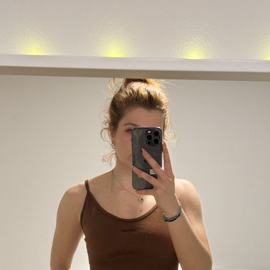 Botee brown sports bra
