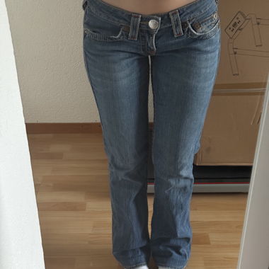 Jeans True Religion low waist (réservé)