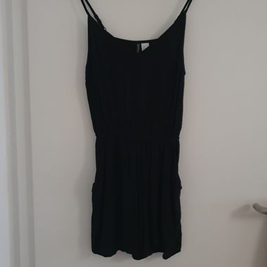 Jumpsuit kurz schwarz H&M