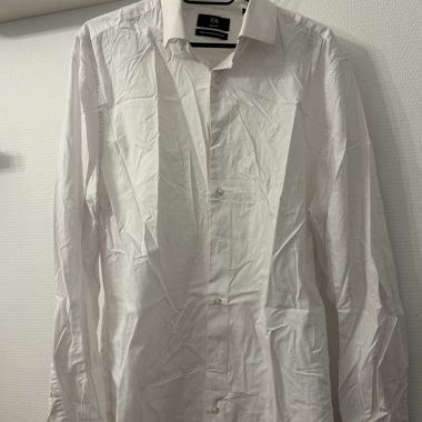 Camicia bianca C&A slim fit cotone L