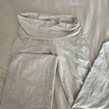 Leggings premaman grigi
