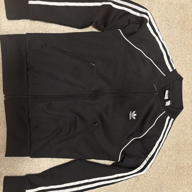 Veste de survetement Adidas noire
