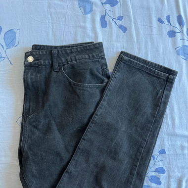 Schwarze Slim-Jeans