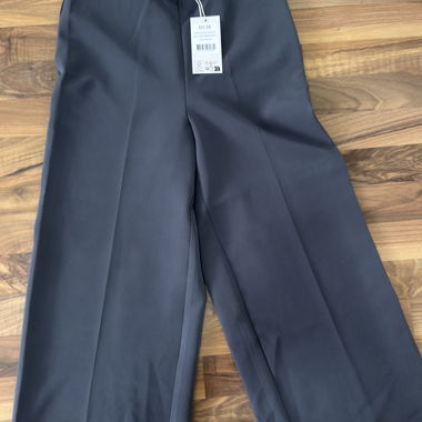 Pantaloni a vita alta - grigio