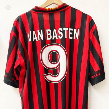 AC MILAN #9 VAN BASTEN Fan-Shirt Fussball Trikot