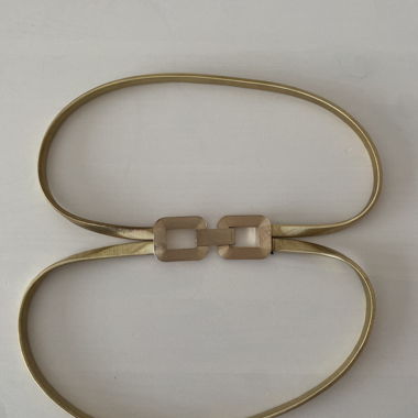Ceinture couleur or