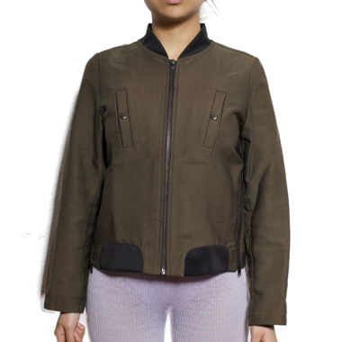 Kaki Bomber Jacket