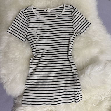 Striped T-Shirt Dress