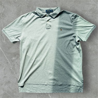 Vintage Ralph Lauren Poloshirt -Grösse XL- Grau