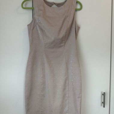 Beige H&M Sheath Dress, Size 36