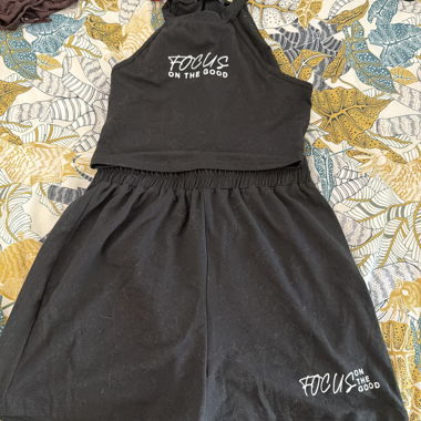 Completo sportivo nero