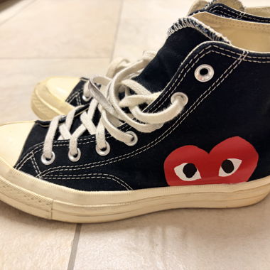 Comme des Garcon Play High-Top Sneakers