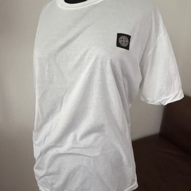 T-shirt Stone Island blanc XL