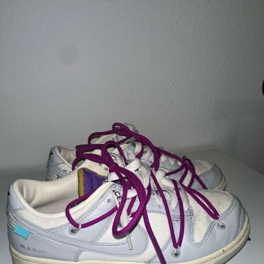 Nike dunk low off white lot 28