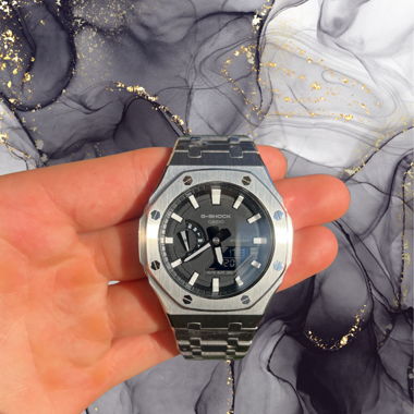 CASIO G-SHOCK ACIER GRIS