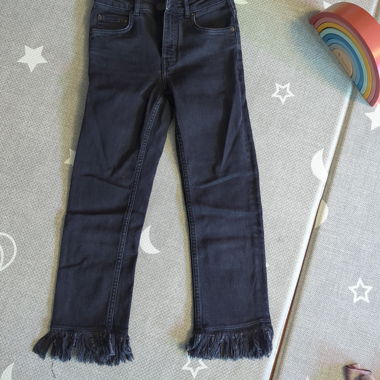 Jeans Maje à franges