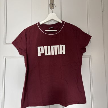 Puma Tshirt Weinrot