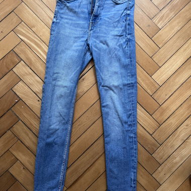 ZARA Damen Skinny Jeans hellblau Gr. 34