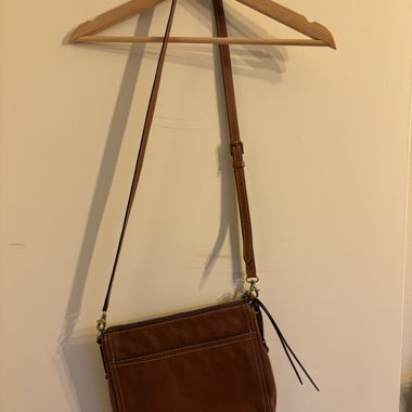 Fossil Leather Crossbody Bag
